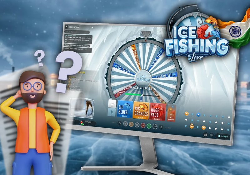 Image: Reeling in the Big Catch in Canada's Winter Ice Fishing Game